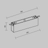 Короб для блока питания Elasity IP MAYTONI O-TR001-BX-B