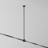 Крепление потолочное MAYTONI LONG FLARITY TRA159С-IPC1-B 700мм с прямым коннектором питания черный TRA159C-IPC1-B