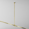 Крепление потолочное MAYTONI LONG FLARITY TRA159С-IPCL1-BS 760мм с прямым коннектором питания латунь TRA159C-IPCL1-BS