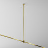 Крепление потолочное MAYTONI LONG FLARITY TRA159С-SL1-BS одинарное 760мм латунь TRA159C-SL1-BS