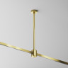 Крепление потолочное MAYTONI MEDIUM FLARITY TRA158С-IPC1-BS 300мм с прямым коннектором питания латунь TRA158C-IPC1-BS