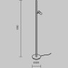 Напольный светильник (торшер) MAYTONI THIN MOD395FL-L28BS3K