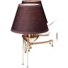Подвесная люстра MAYTONI CHESTER коричневый RC0100-PL-05-R