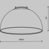Подвесной светильник MAYTONI BOWL PARITY TR126B-20W4K-W