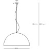 Подвесной светильник MAYTONI DOME MOD169PL-05GR1