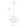 Подвесной светильник MAYTONI GLOBO P053PL-01PK