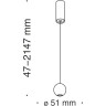 Подвесной светильник MAYTONI HARMAT P067PL-L5GF3K