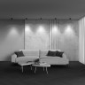 Потолочный светильник MAYTONI ALFA LED C065CL-8W3K-SQ-B