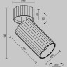 Потолочный светильник MAYTONI CALIPSO C108CL-01-GU10-BS