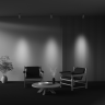 Потолочный светильник MAYTONI FOCUS LED C055CL-L12W3K-W-PT