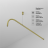 Светильник MAYTONI EYE C104WL-3W3-6K-BS