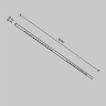Светильник MAYTONI POINTS C101CL-L1000-24W3-6K-BS для штанговой системы освещения Axity