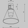 Трековый светильник MAYTONI BIANCO FLARITY TR147-1-3W3K-B