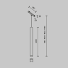 Трековый светильник MAYTONI FOCUS LED EXILITY X TR245-4-7WTW-DD2-B