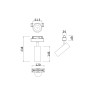 Трековый светильник MAYTONI FOCUS LED TR019-2-15W4K-W