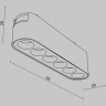Трековый светильник MAYTONI POINTS TR082-1-6W4K-M-B
