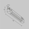 Трековый светильник MAYTONI POINTS TR195-3-10W4K-M-W