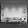 Трековый светильник MAYTONI POINTS TR232-2-10W3K-B