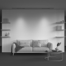 Трековый светильник MAYTONI POINTS TR232-2-15W3K-B