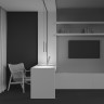 Трековый светильник MAYTONI SKIM LEVITY TR191-1-3W2.7K-M-BBS