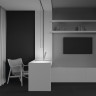 Трековый светильник MAYTONI SKIM LEVITY TR191-1-3W4K-M-BW