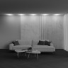 Встраиваемый светитель MAYTONI NUDE DL065-12W3K-TRS-W