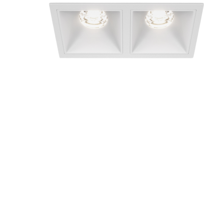 Встраиваемый светильник MAYTONI ALFA LED DL043-02-10W4K-D-SQ-W