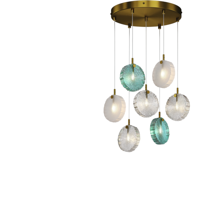 Подвесной светильник MAYTONI FROZEN MOD254PL-07BS